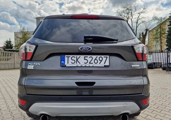 Ford Kuga cena 64900 przebieg: 103500, rok produkcji 2018 z Suchedniów małe 352